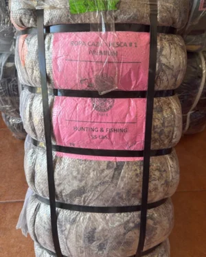ropa caza y pesca 1era 25kg fardo outdoor