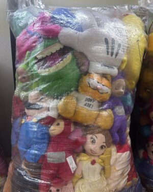 fardo de peluche famoso 1era 8kg