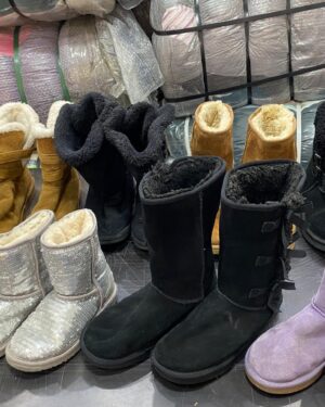fardo botas ugg invierno 1era 20kg con variedad de colores y modelos femeninos