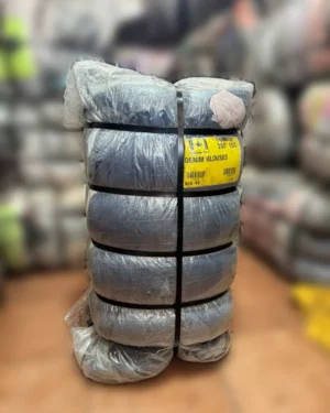 Fardo de blusas de jeans primera 45 kg - Importadora Kansas