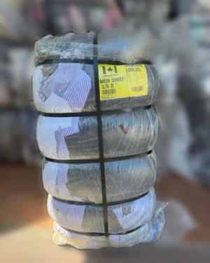 Fardo de camisas de algodon manga larga primera con segunda 45 kg - Importadora Kansas