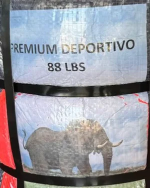 Detalle de la etiqueta - Fardo de ropa deportiva premium 40 kg - Importadora Kansas