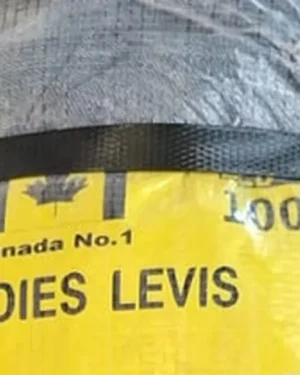 Etiqueta del fardo JEANS LEVIS MUJER 1ERA CON 2DA 45KG - Importadora Kansas