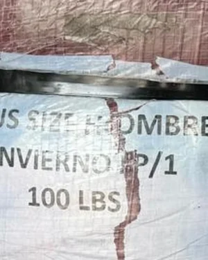 Etiqueta del fardo SURTIDO HOMBRE INVIERNO XL 1ERA PREM 40KG - Importadora Kansas