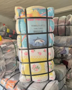 Fardo de toalla 1era con 2da de 45 kg de ropa americana - Importadora Kansas